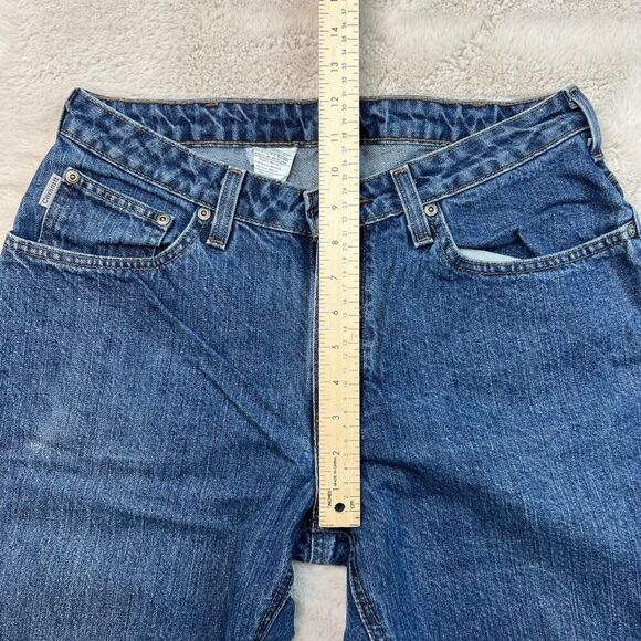 Carhartt Jeans Womens Size 10x30 Straight Leg Cotton Measures 30x30 - Picture 6 of 9